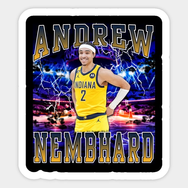 Andrew Nembhard Sticker by Gojes Art